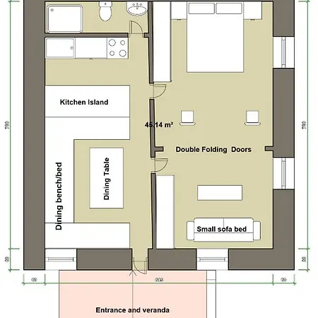 Appartement One Manto Square Mykonos Town